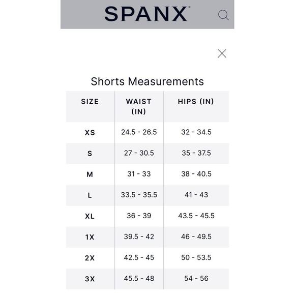 Spanx Sunshine Shorts, 4" Dotpatch Midnight Navy Large NWT - Picture 7 of 7